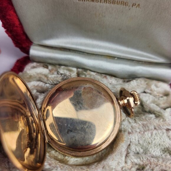 1900 American Waltham Seaside Model 1891 0s Crescent 20Y Case Pocket Watch Runs - Picture 14 of 16